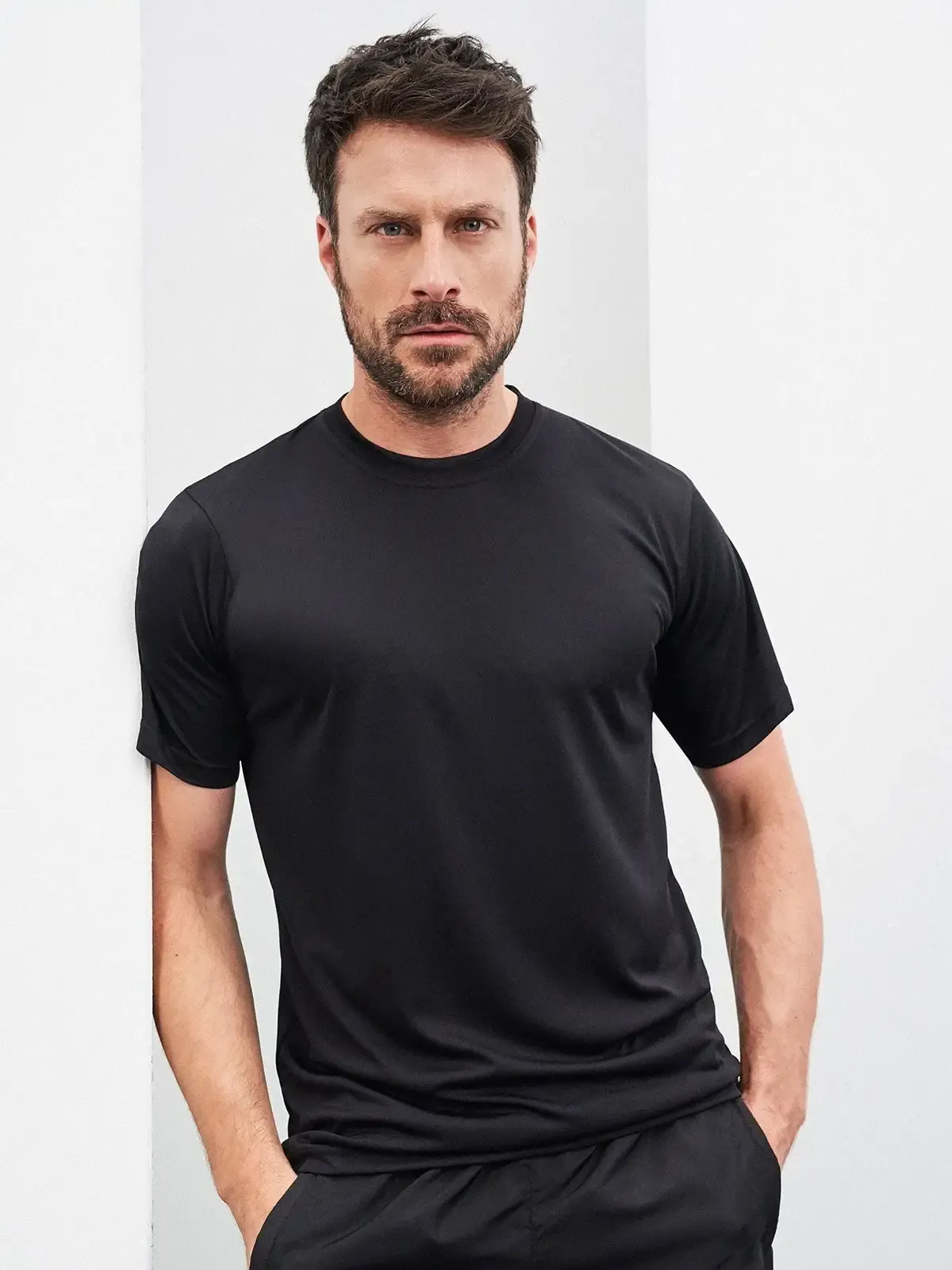 T-shirt da uomo per il tempo libero e lo sport - James & Nicholson - JN358