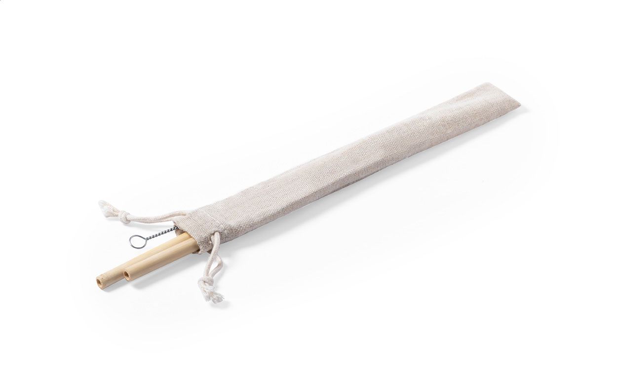 Piltu. set cannucce in bambù - AP721976