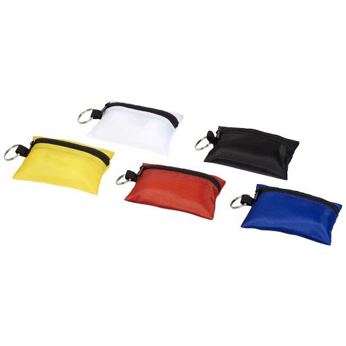 Borsa di pronto soccorso Valdemar da 16 pezzi con portachiavi - 122009