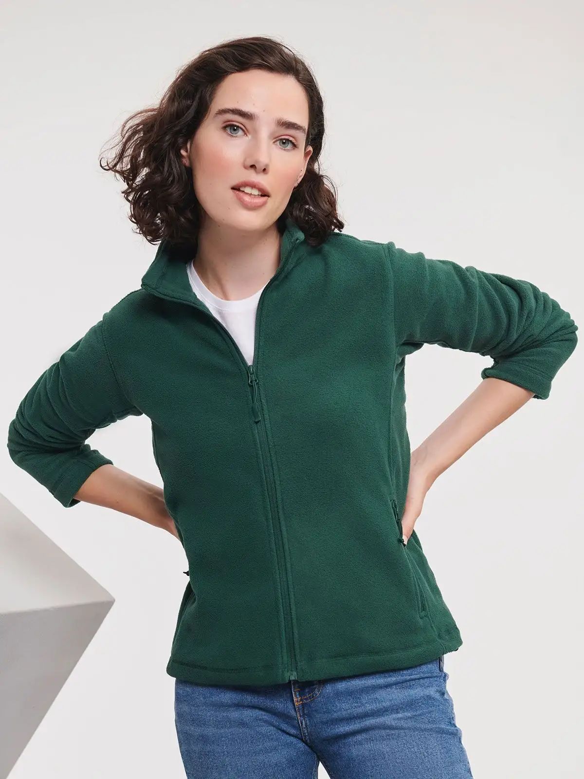 Pile da donna da esterno con zip intera - Russell Europe - JE8700F