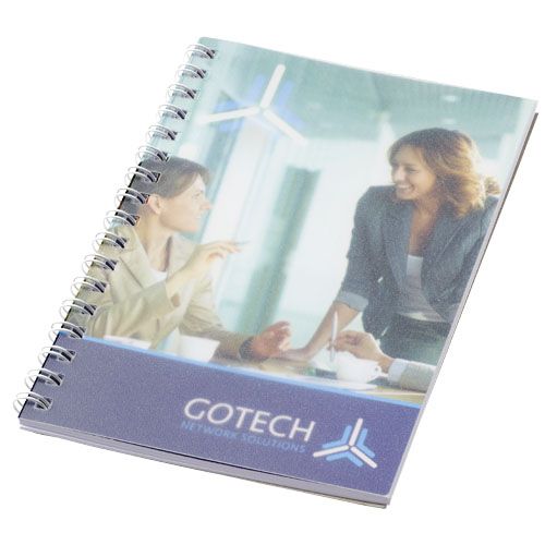Notebook A6 spiralato Desk-Mate® con copertina in PP - 21248