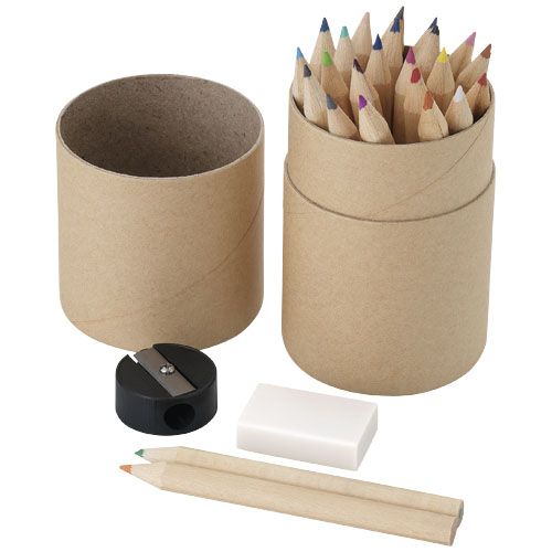 Set matite colorate 26 pezzi Woodby - 544405