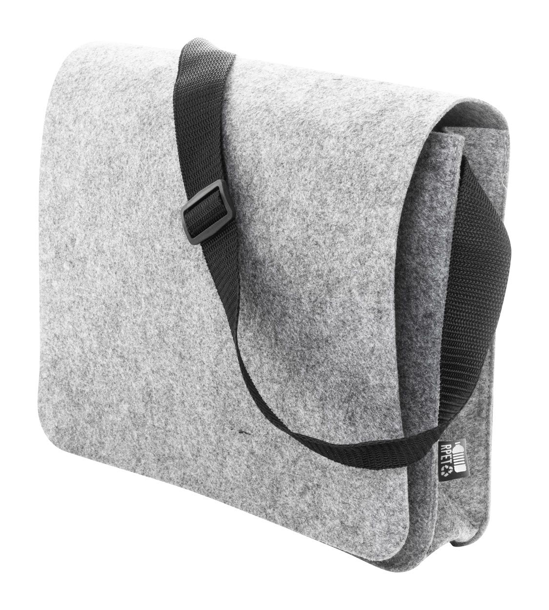 Refelt Courier. Borsa a tracolla in feltro RPET - AP800572