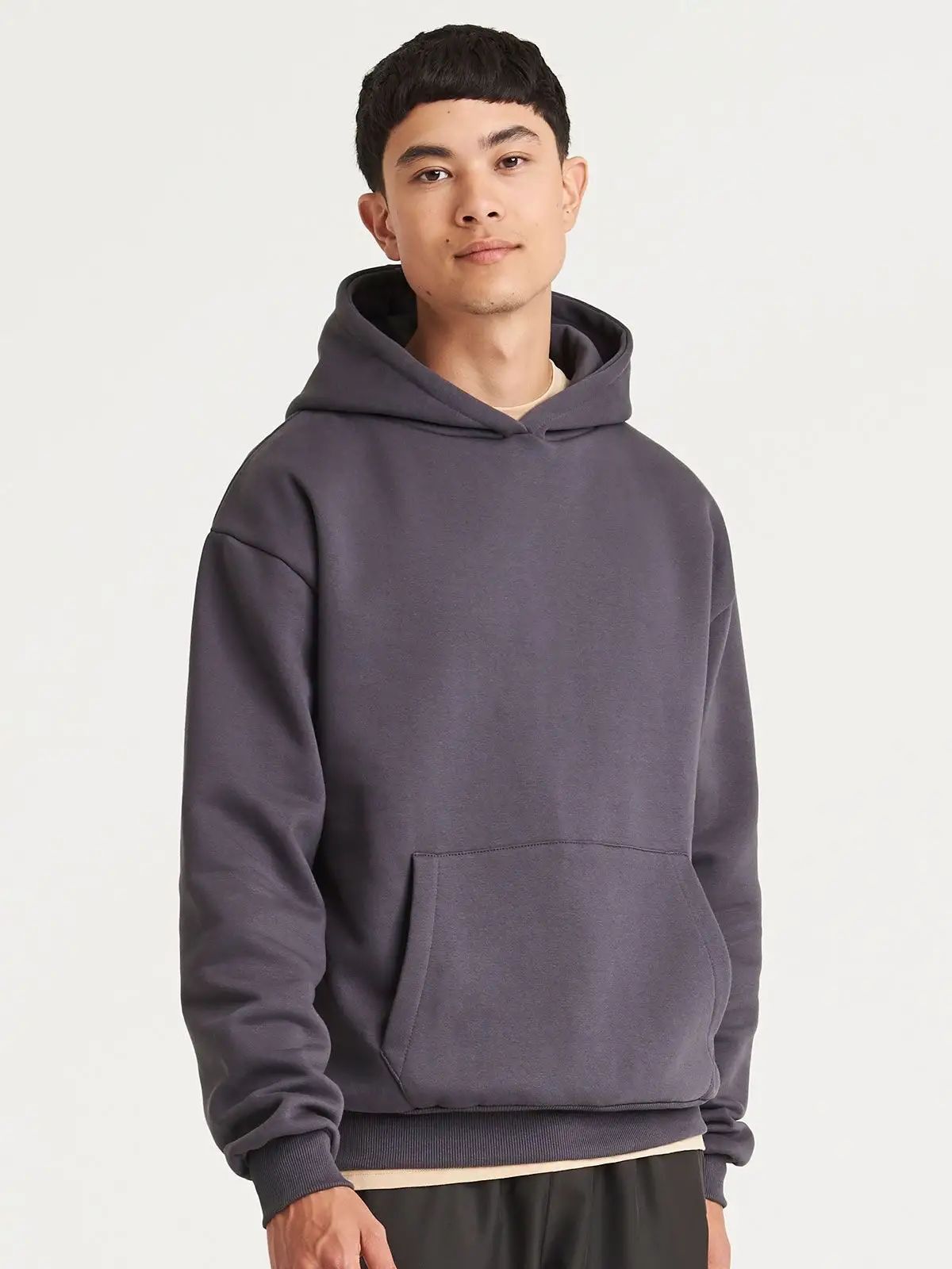 Felpa unisex oversize con cappuccio e ampia tasca a marsupio - Awdis Just Hoods - JH120