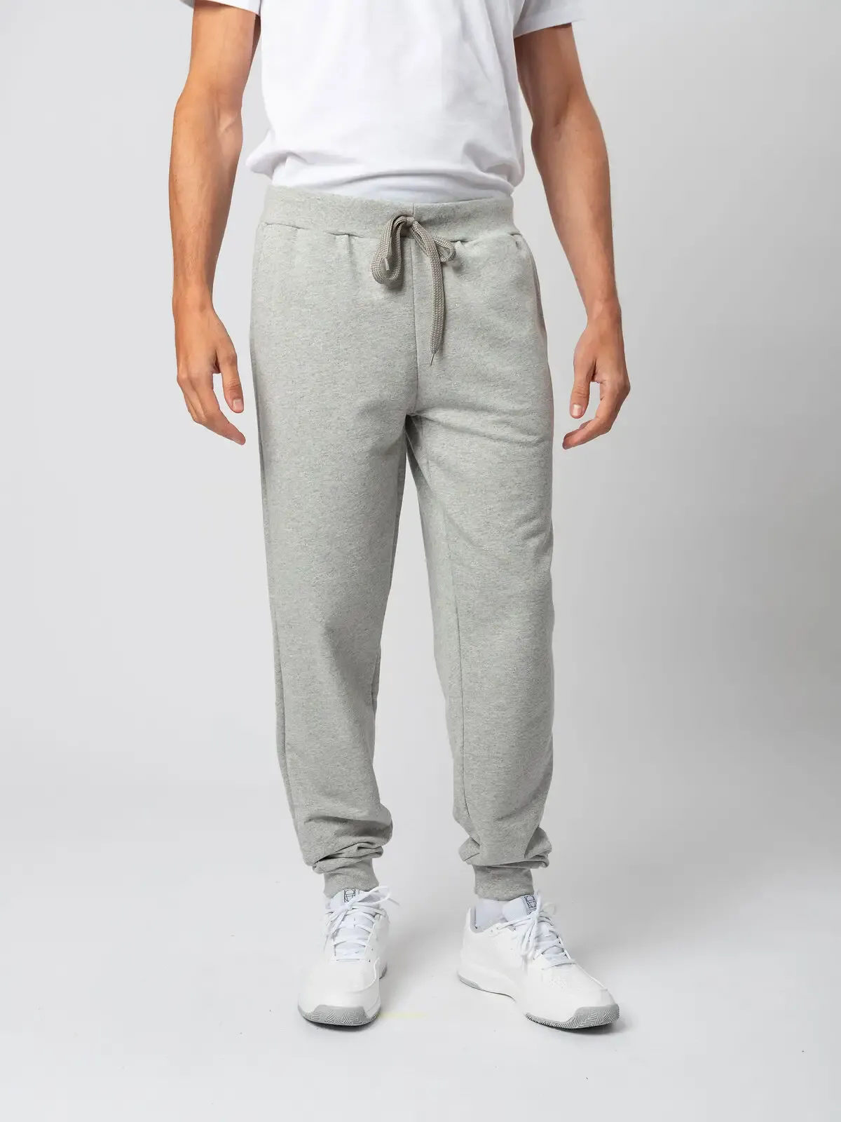 Pantaloni in felpa con polsini alle caviglie non felpati - Colore Italiano - MI900