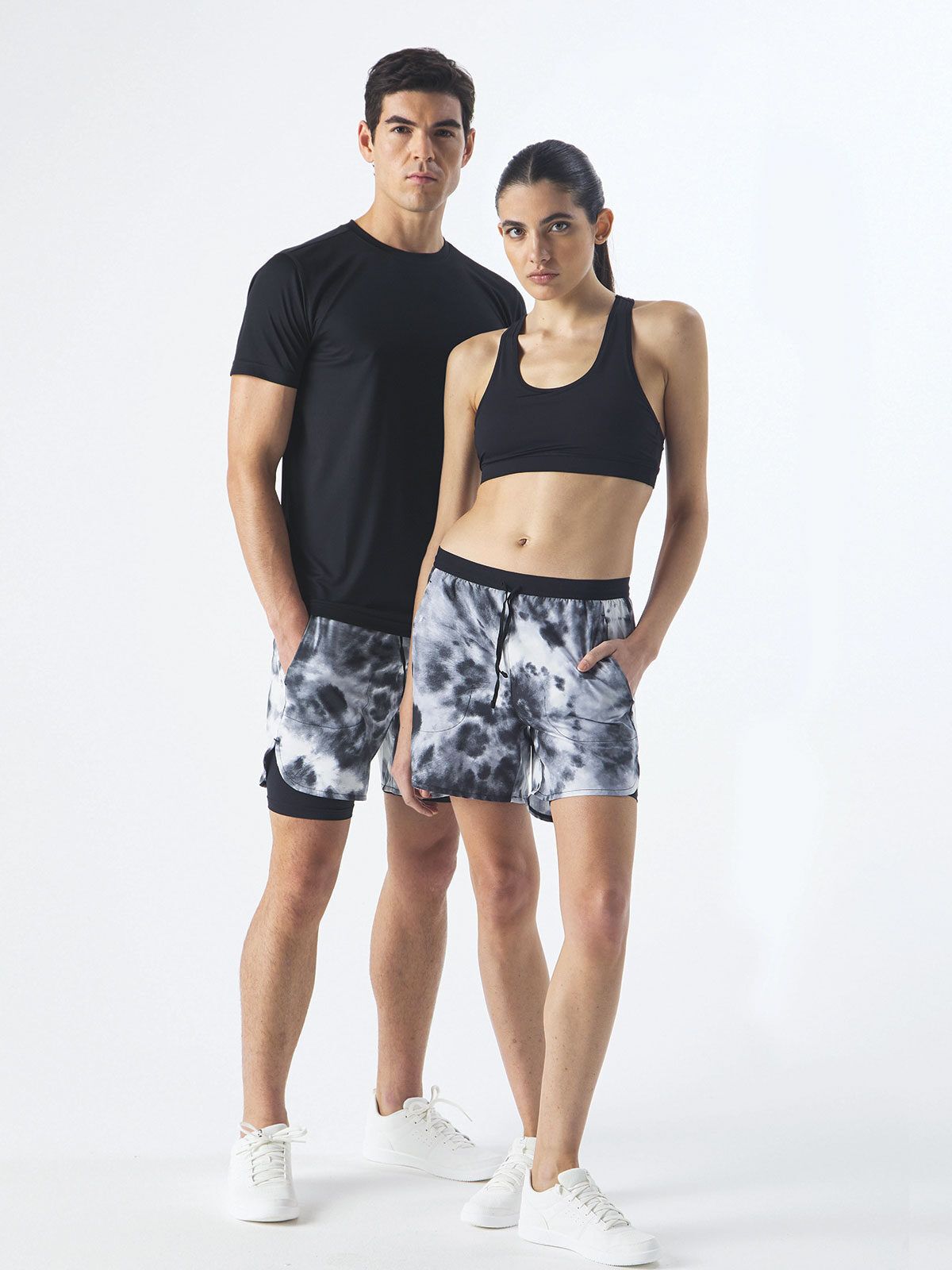 Pantaloncini genderless con elastico in vita con coulisse - Rock And Roll - RNR63