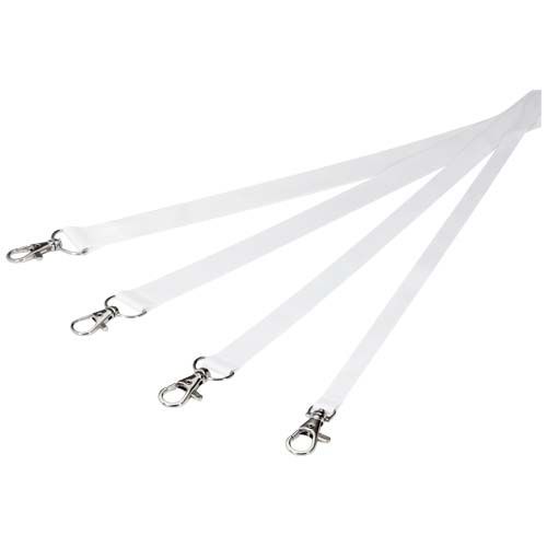 Lanyard in sublimazione in rPET Leia con 2 ganci - 1PL11