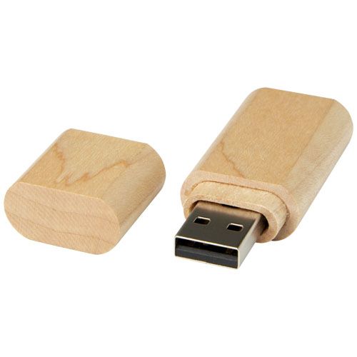 Portachiavi USB 2.0 in legno - 1Z504