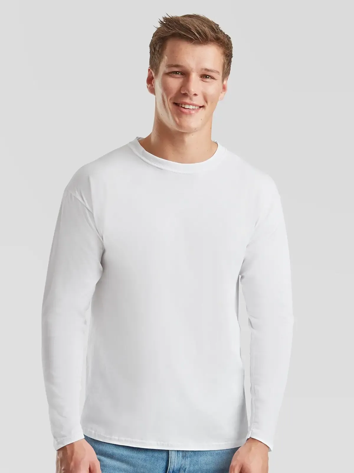 Maglietta Original Long Sleeve T a manica lunga e girocollo - Fruit Of The Loom - FR614280