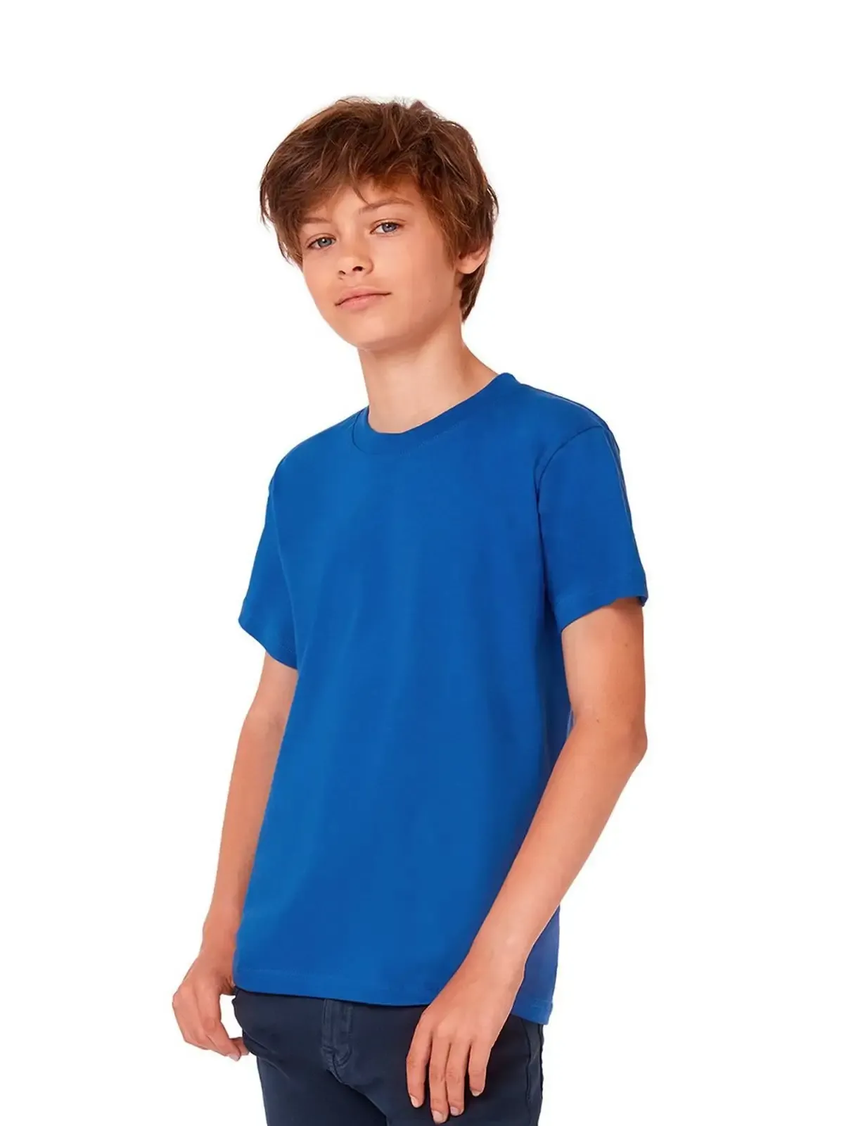 T-shirt da bambino Exact 190 a maniche corte set-in - B&C - BCTK301