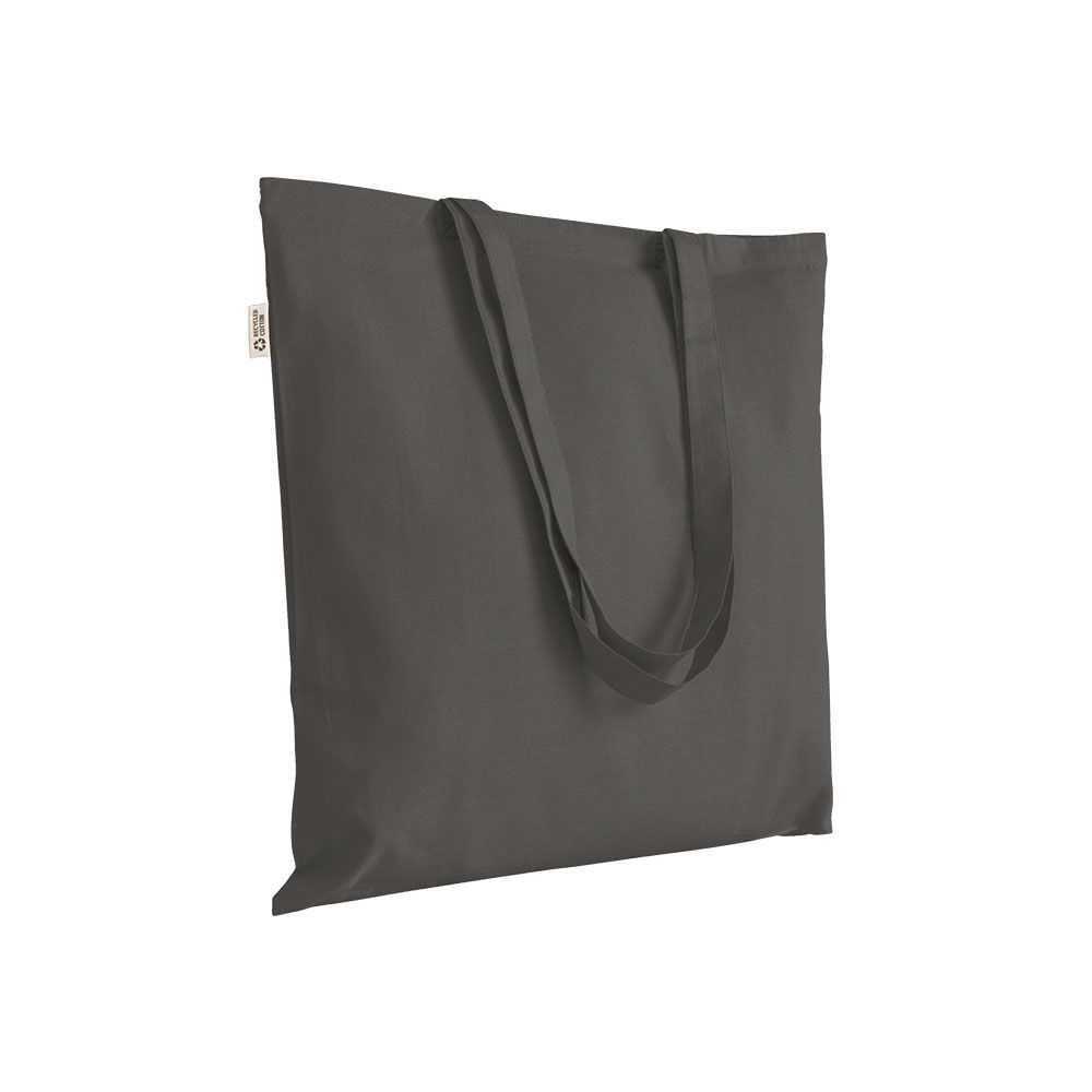 Borsa shopper a tinta unita in cotone riciclato da 220 g/m2 - 26105