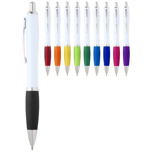 Penna a sfera in plastica riciclata Nash (inchiostro blu) - 107973