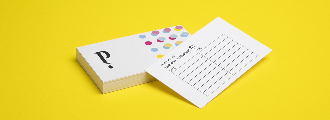 Cartoncino appuntamento