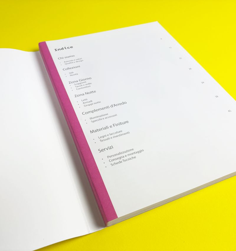 Cataloghi commerciali, listini e manuali con Brossura Pur e copertina morbida svizzera