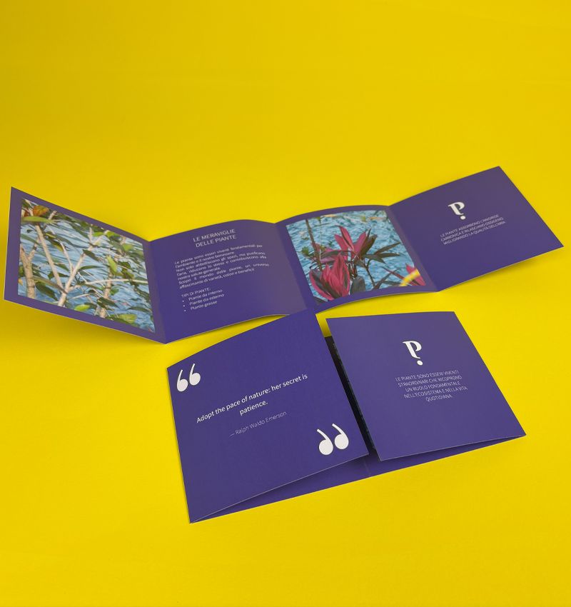 Brochure e Company Profile (pieghevoli)