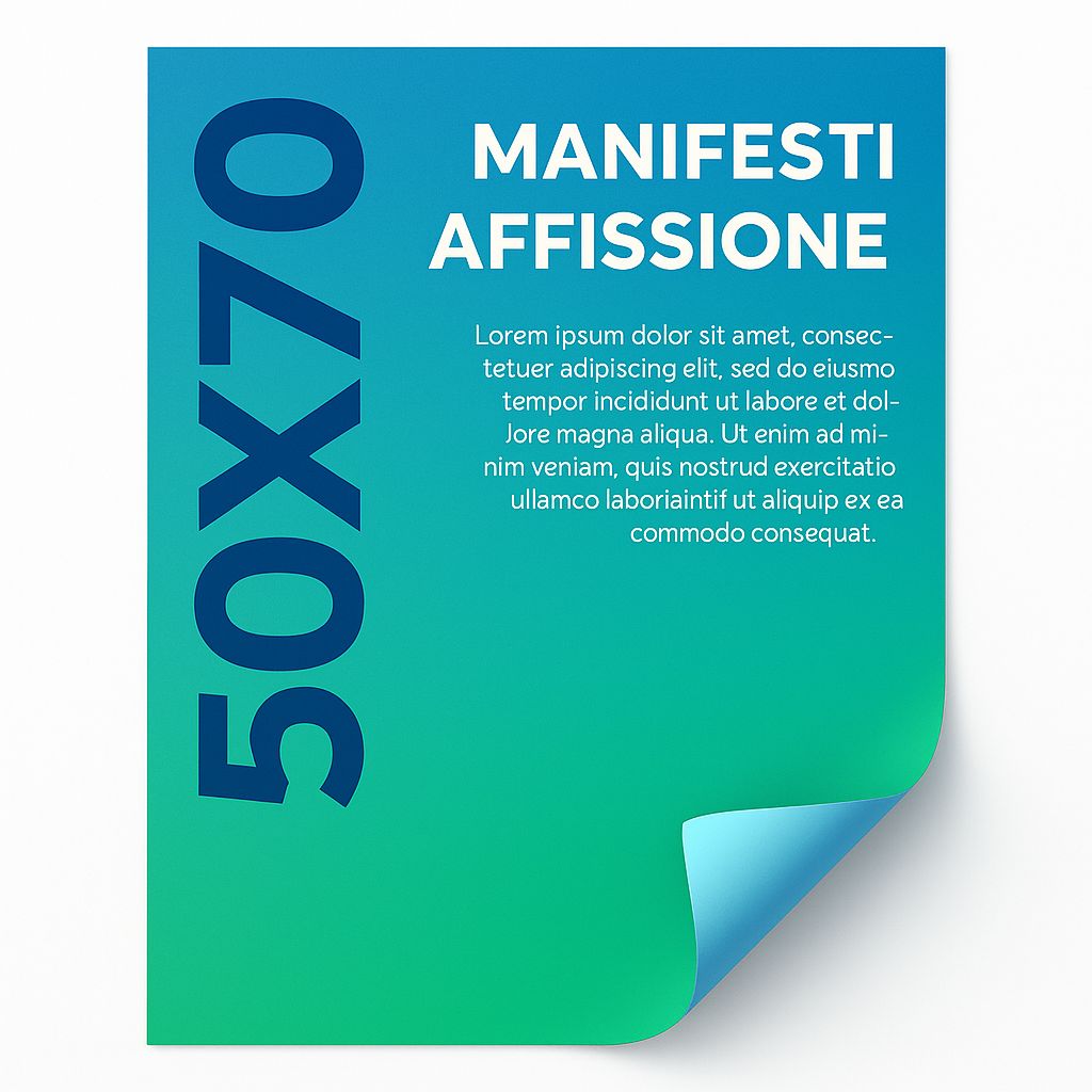 Manifesti 50x70 cm