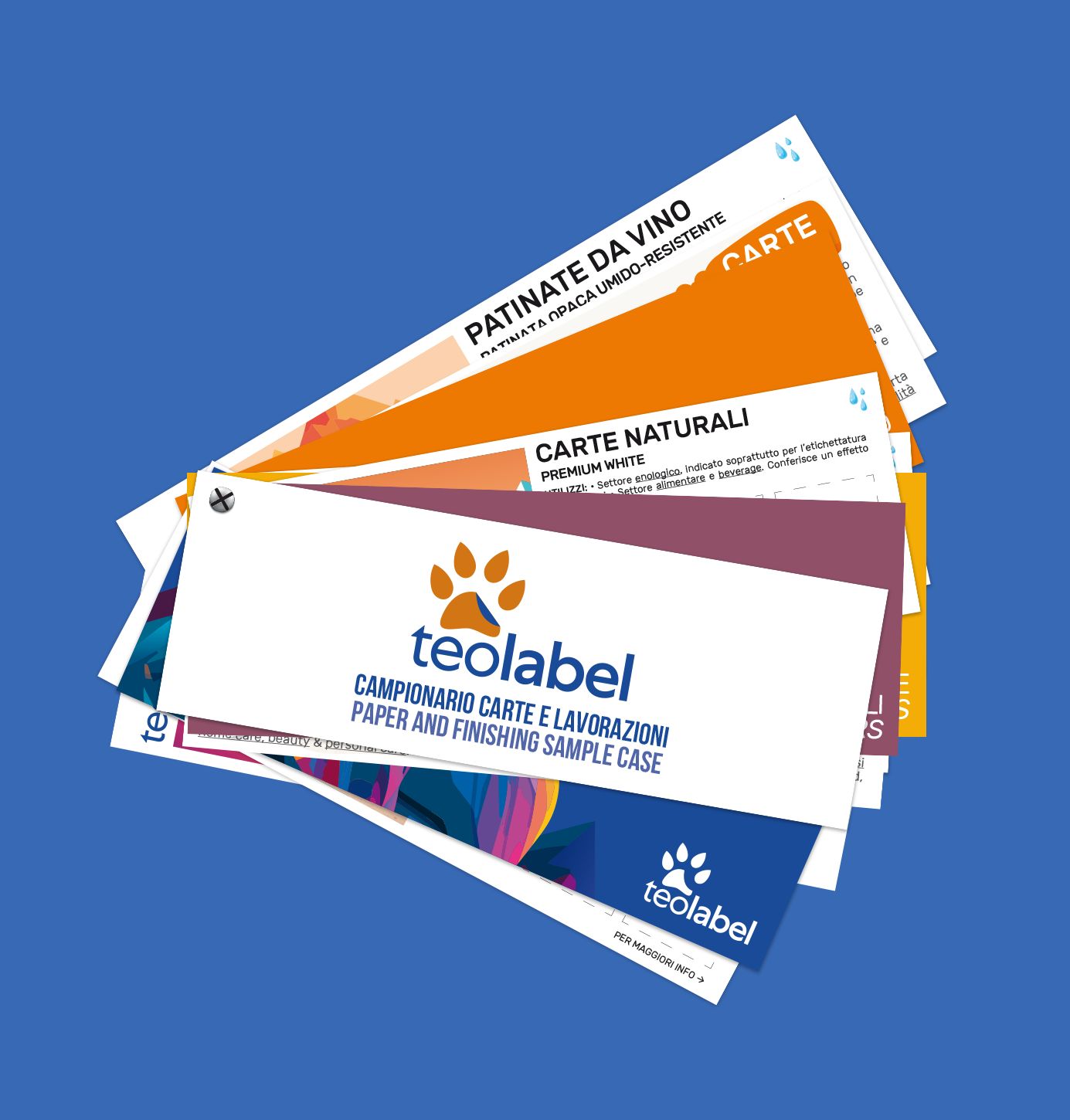 Mazzetta Campionario Carte Personalizzato