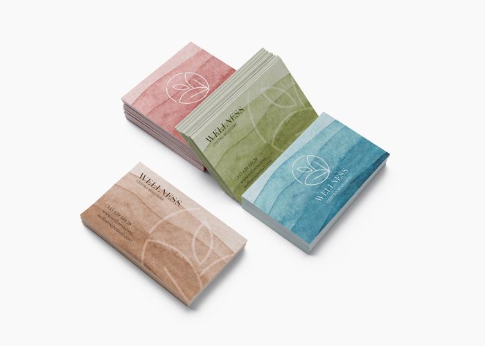 Biglietti da visita in carte ecologica