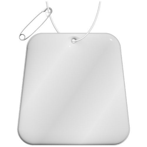 Gancio catarifrangente a forma di trapezio in PVC con catenella RFX™