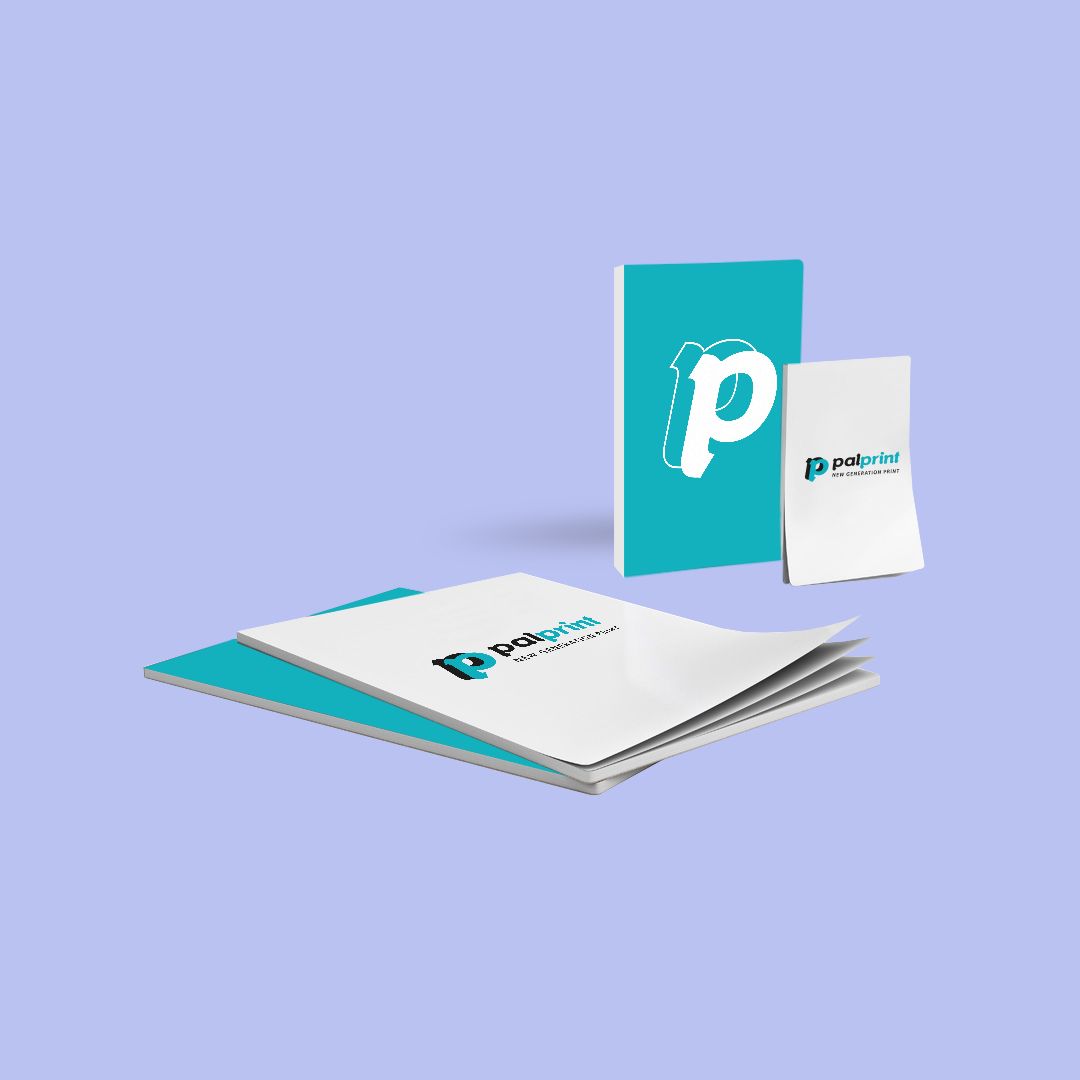 Block notes con copertina incollata