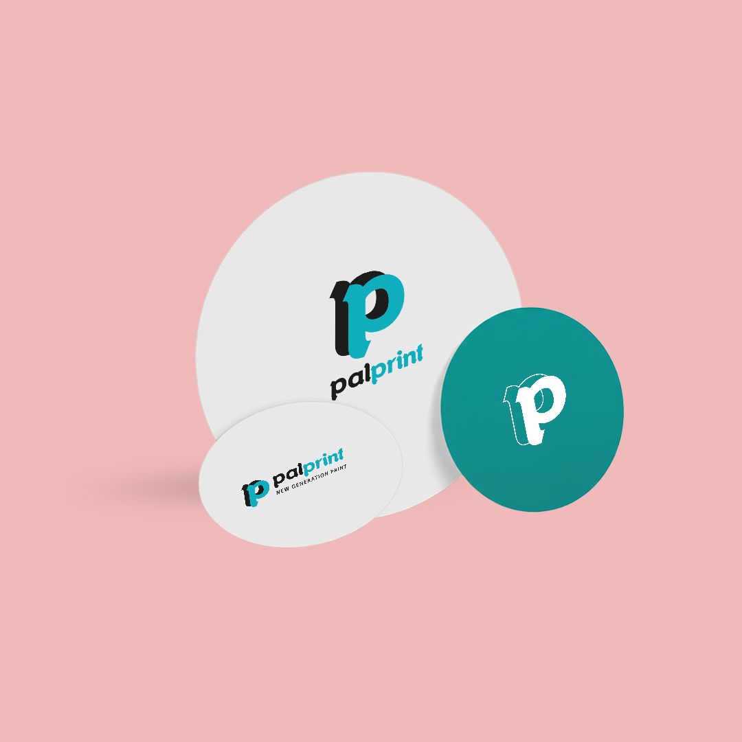 Volantini rotondi/ovali su misura