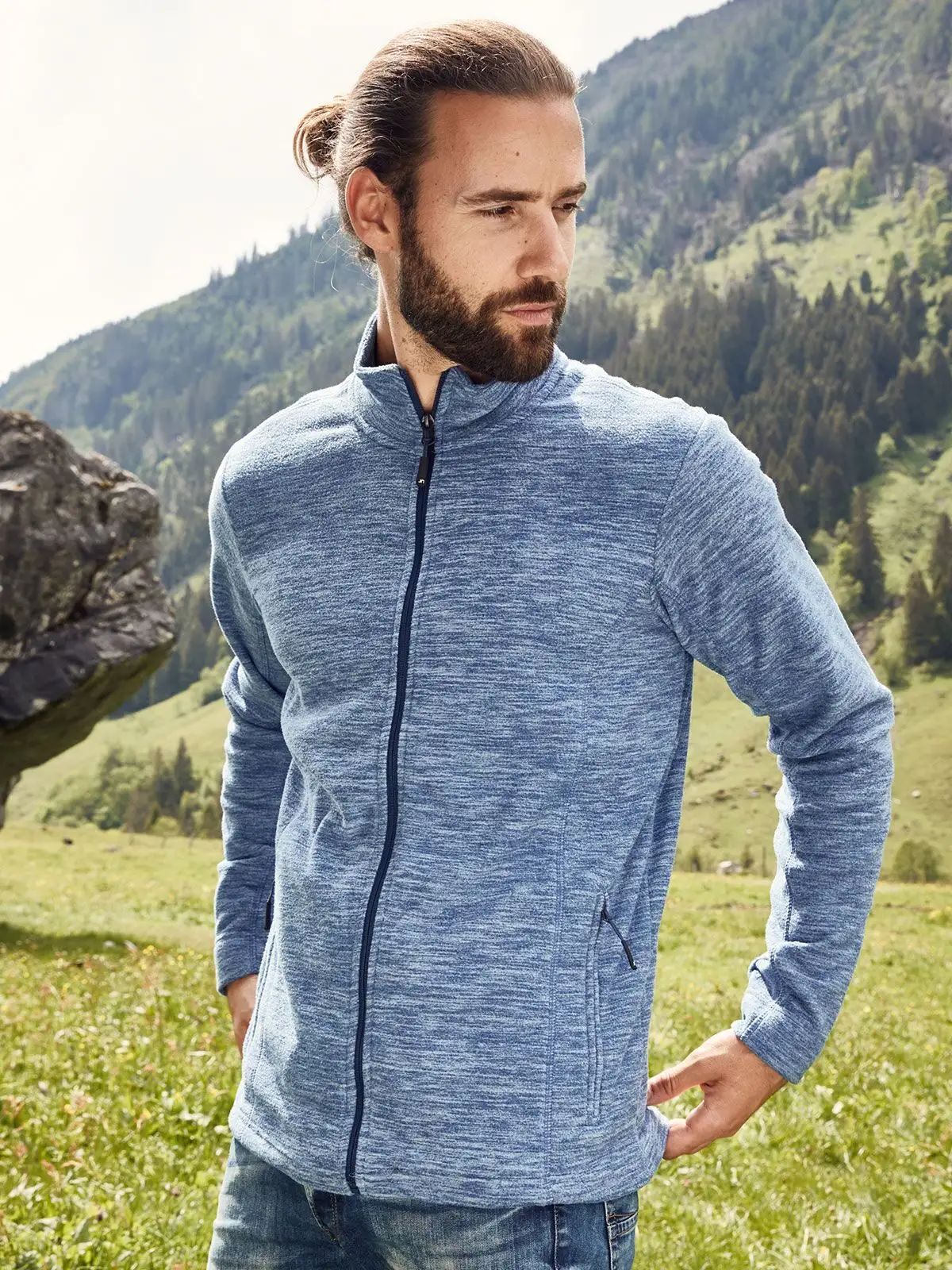 Men's Fleece Jacket - James & Nicholson