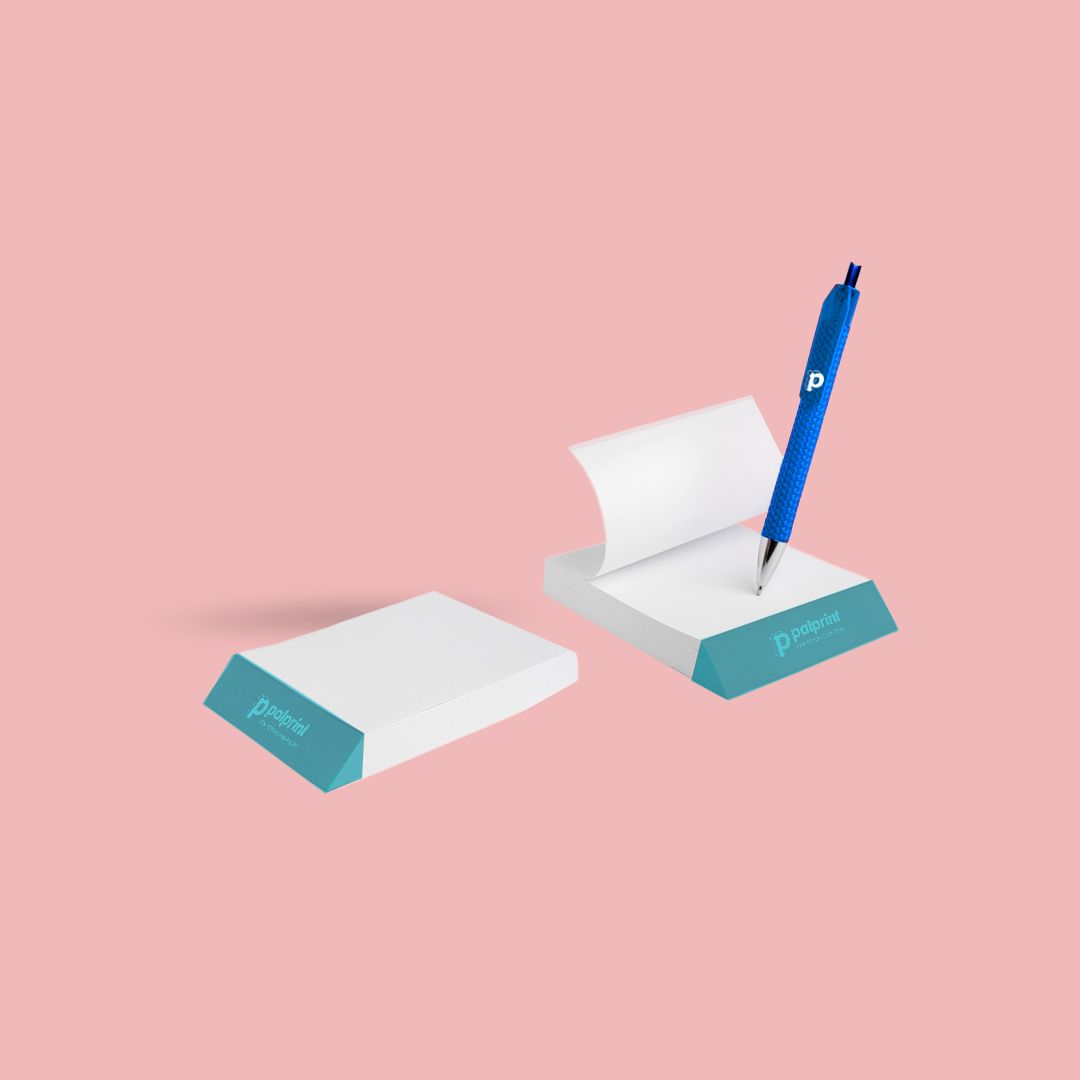 Block notes ad effetto con taglio obliquo