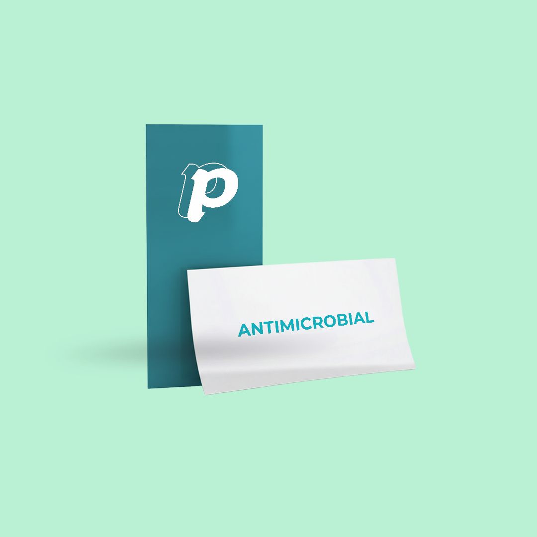 Volantini con vernice antimicrobica