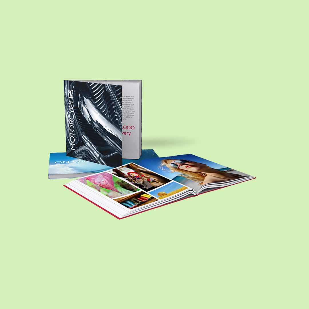 Fotolibri con copertina rigida (stampa digitale)