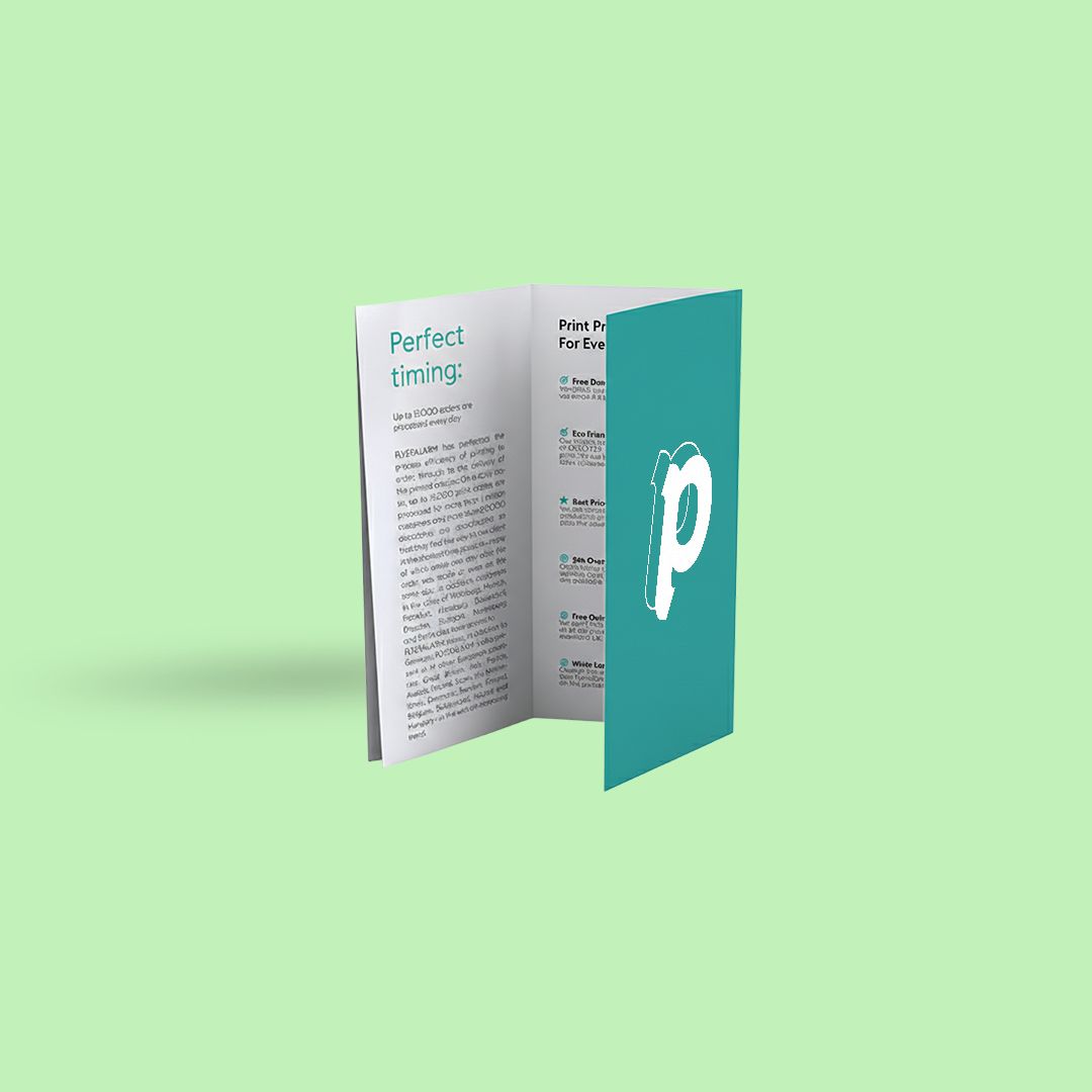 Pieghevoli, piega a croce e a portafoglio