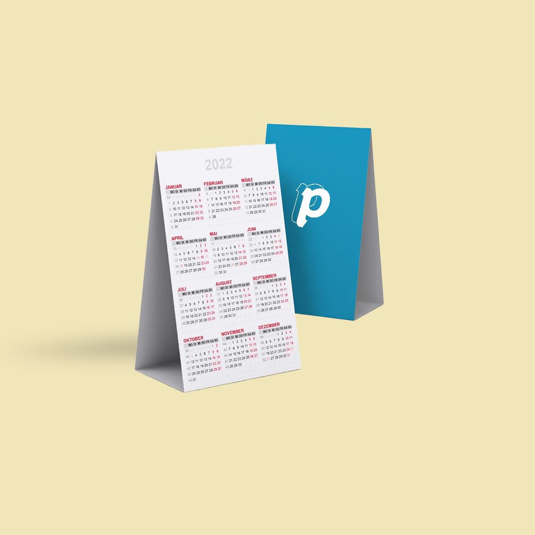 Calendari da tavolo di carta