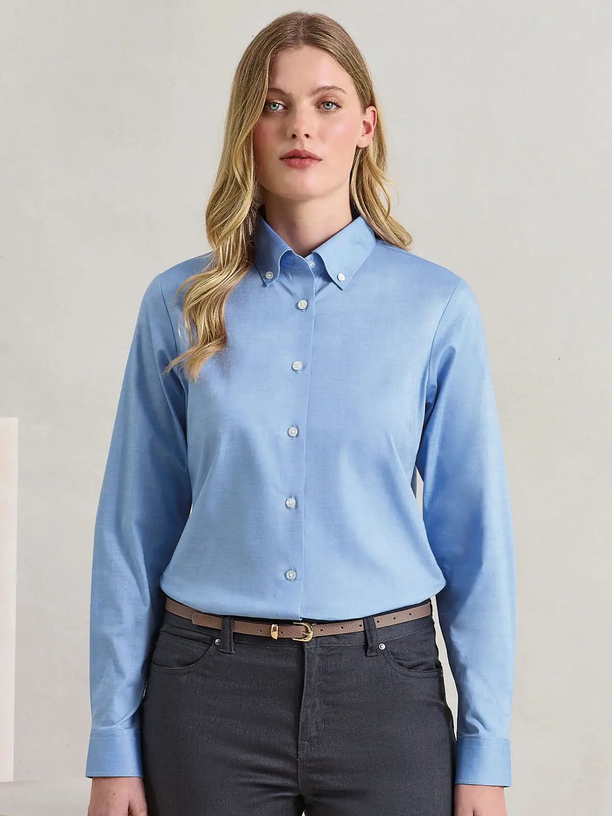 Camicia donna Oxford 'Supreme' LS - Premier