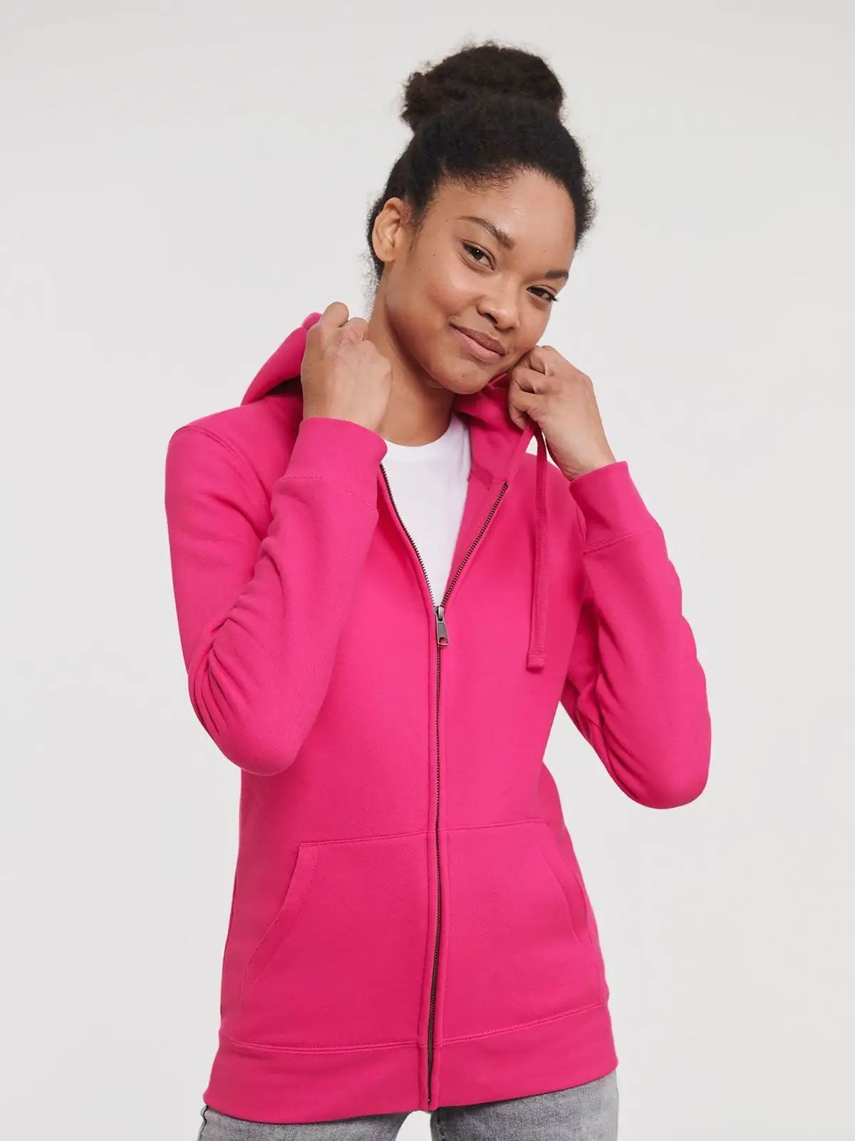 Ladies' Authentic Zipped Hood - Russell