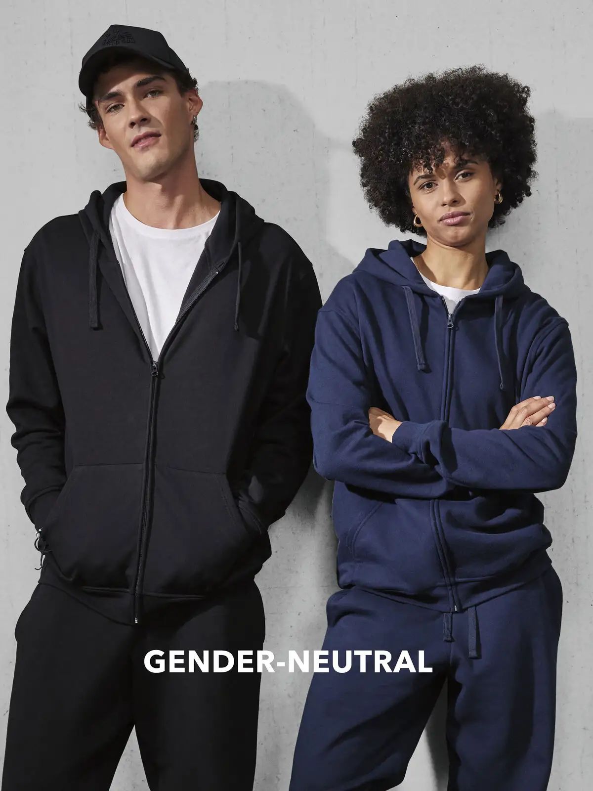 B&C ID.224 Zip Hood - B&C Collection