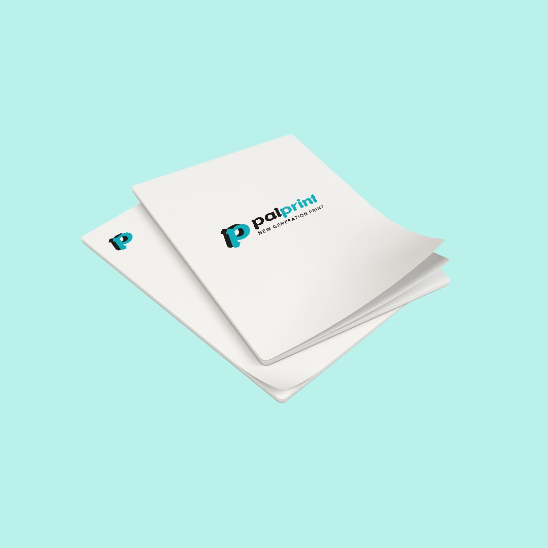 Block notes con incollaggio