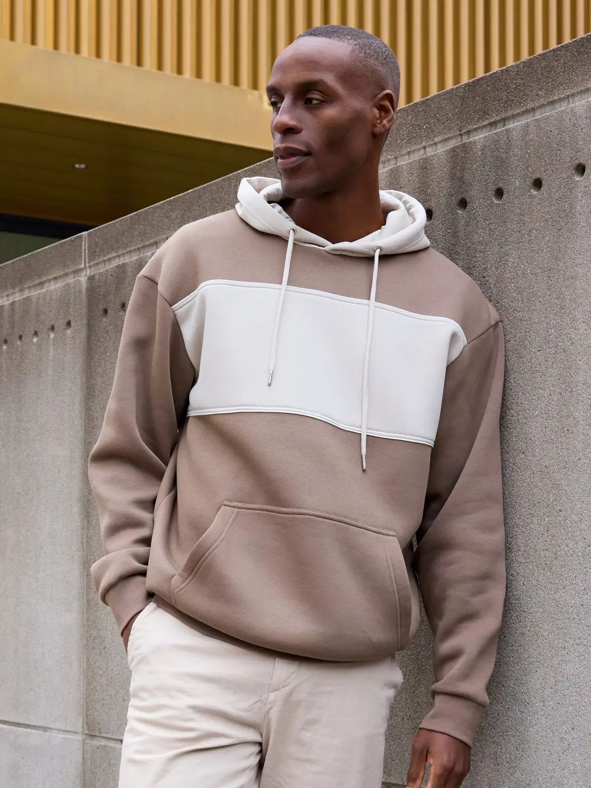 Sweat-Hoody colour-block UNISEX - Daiber