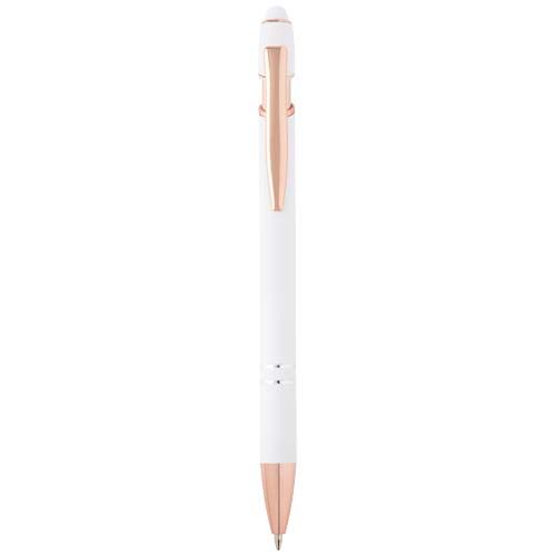 Penna a sfera con finitura oro rosa Nanna (inchiostro blu)