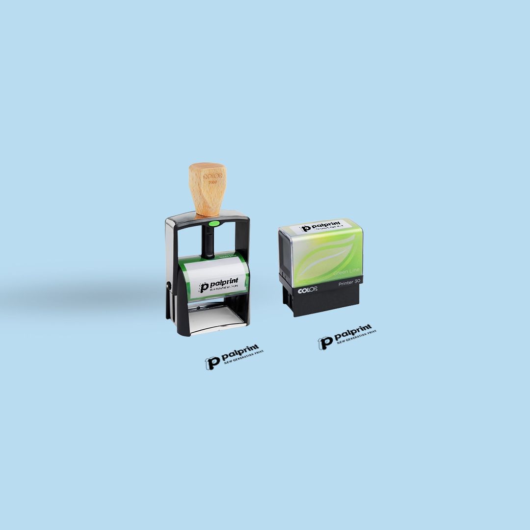 Timbri Green Line incl. piastrina e cuscinetto