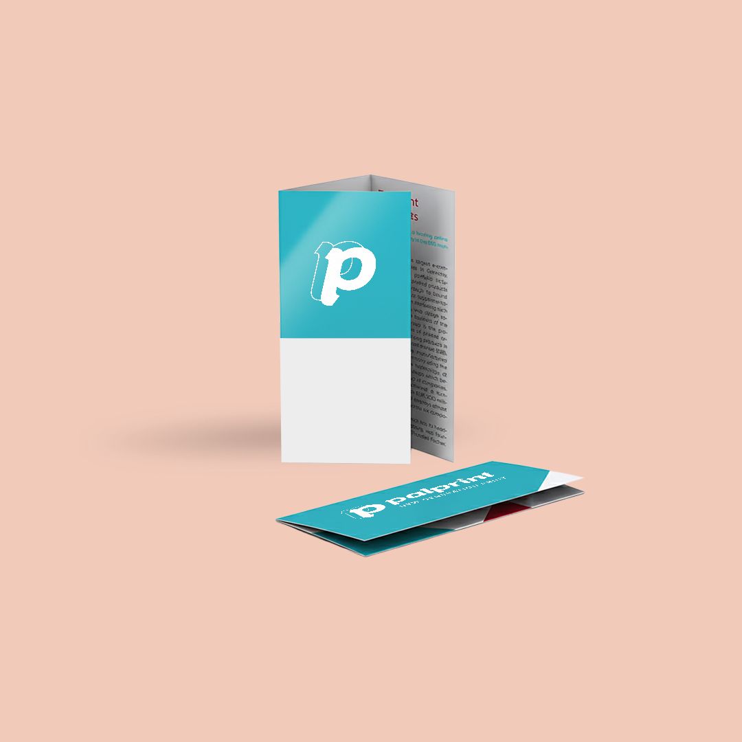 Pieghevoli, piega a portafoglio