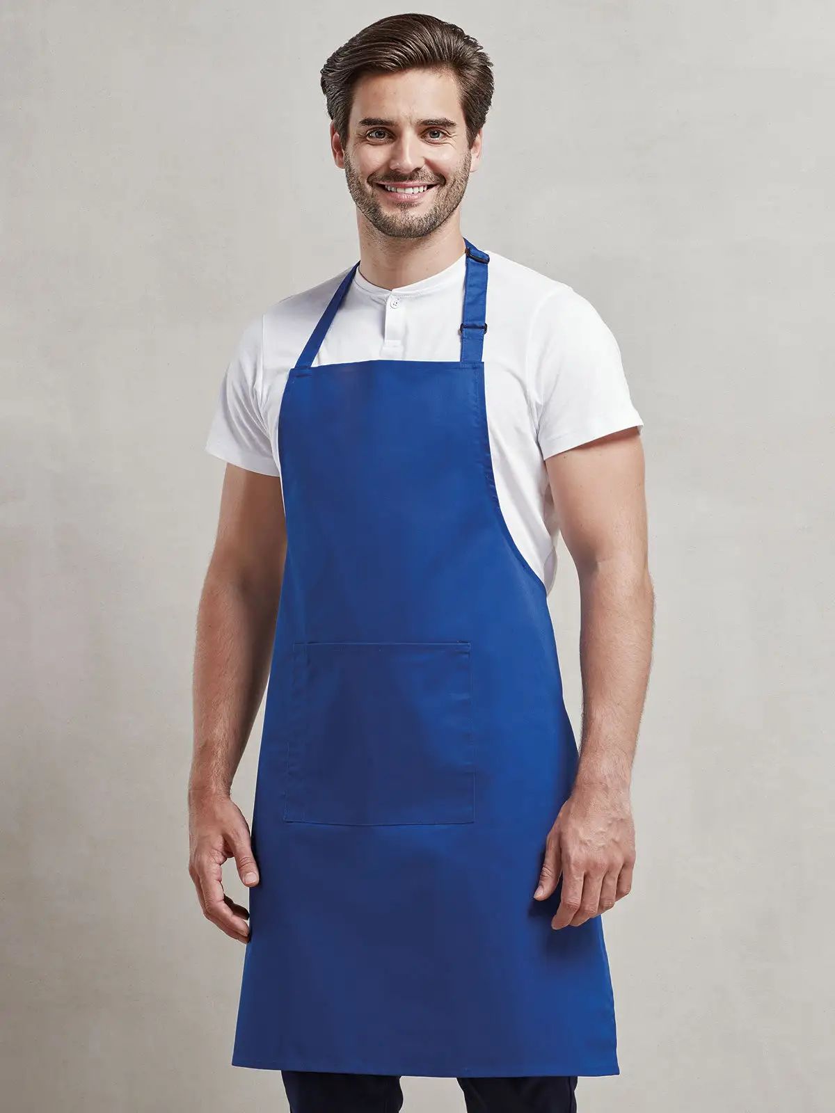 Colours Bib Apron With Pocket - Premier