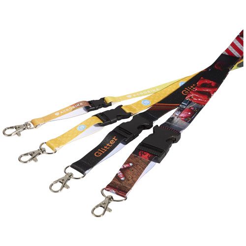 Lanyard Balta con stampa in sublimazione, sgancio di sicurezza e fibbia