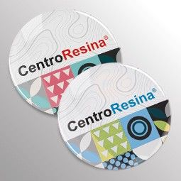 Pegatinas gota de resina multi-sujeto