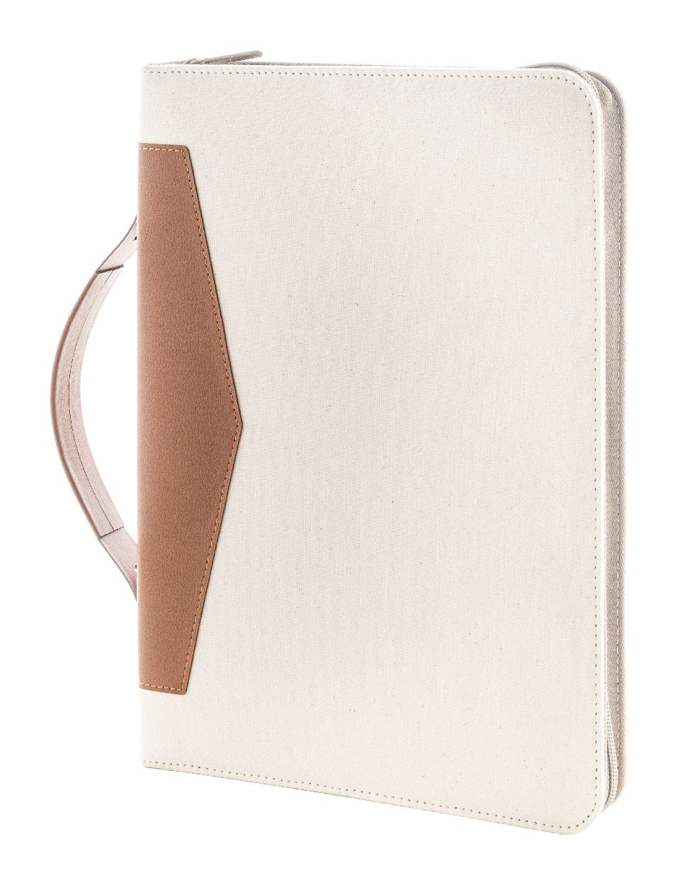 Carbasa Zip. Portadocumenti in canvas riciclato