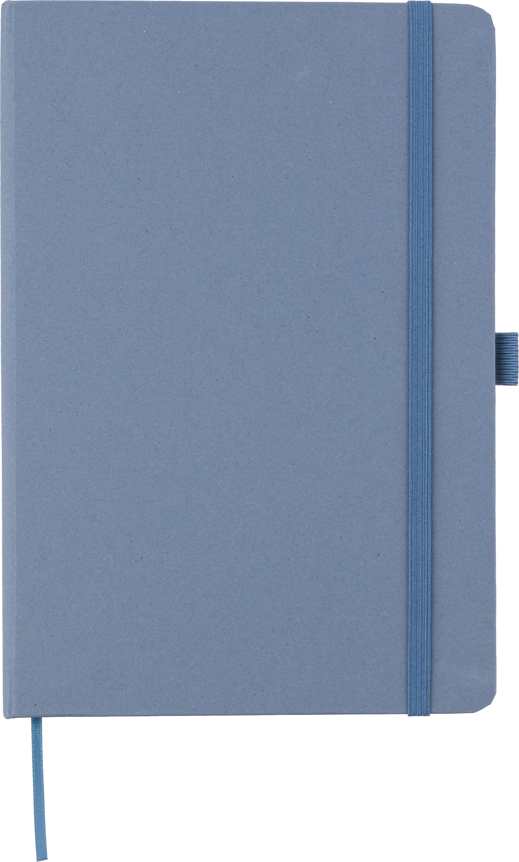 Taccuino in cartone e rifiuti organici riciclati formato +/- A5 Gertrud