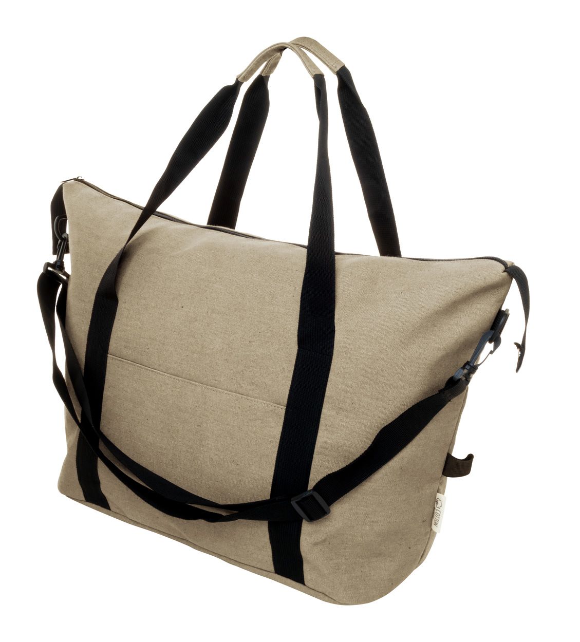 Rebyss Travel. Borsa da viaggio in tela riciclata