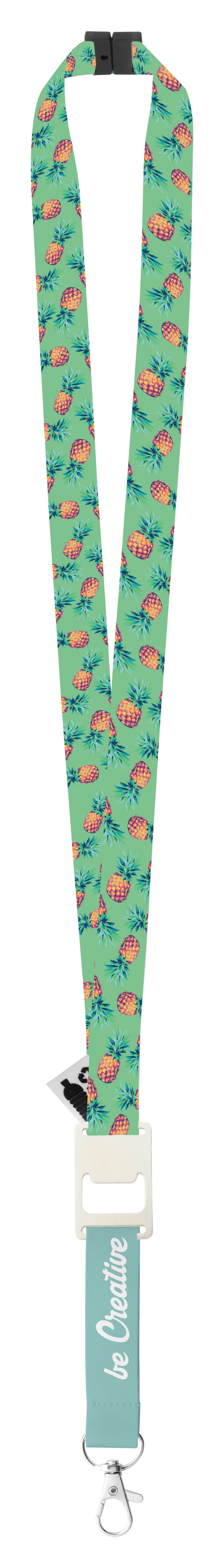 Subyard Drink Safe RPET. lanyard stampa sublimazione