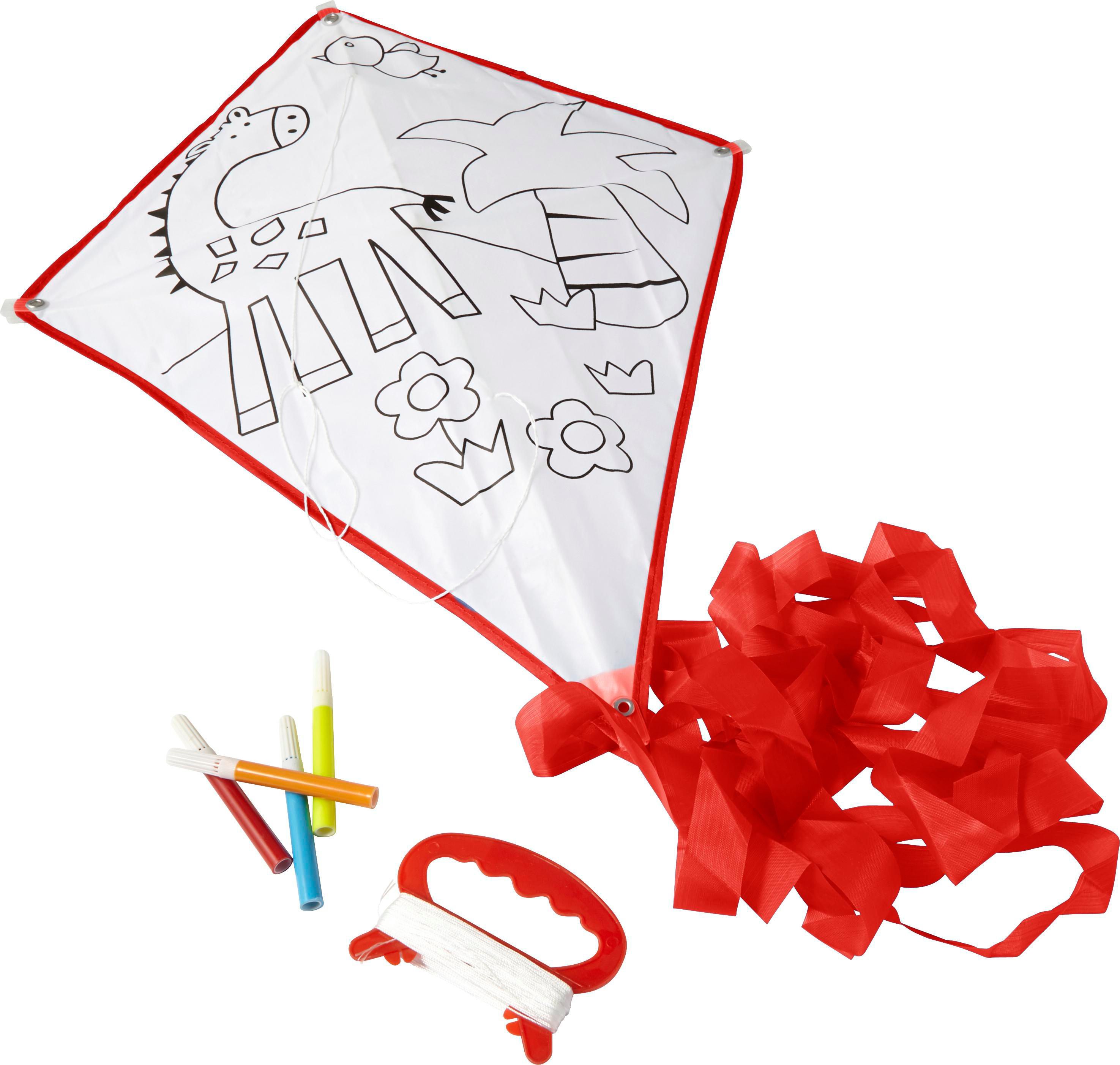 Aquilone da colorare in poliestere Lina