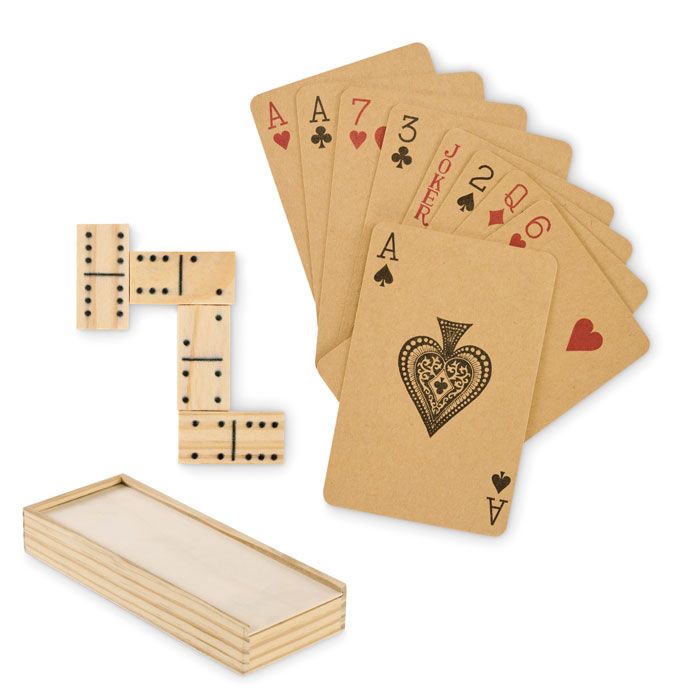 DOMI&CARDS. Set di domino e carte