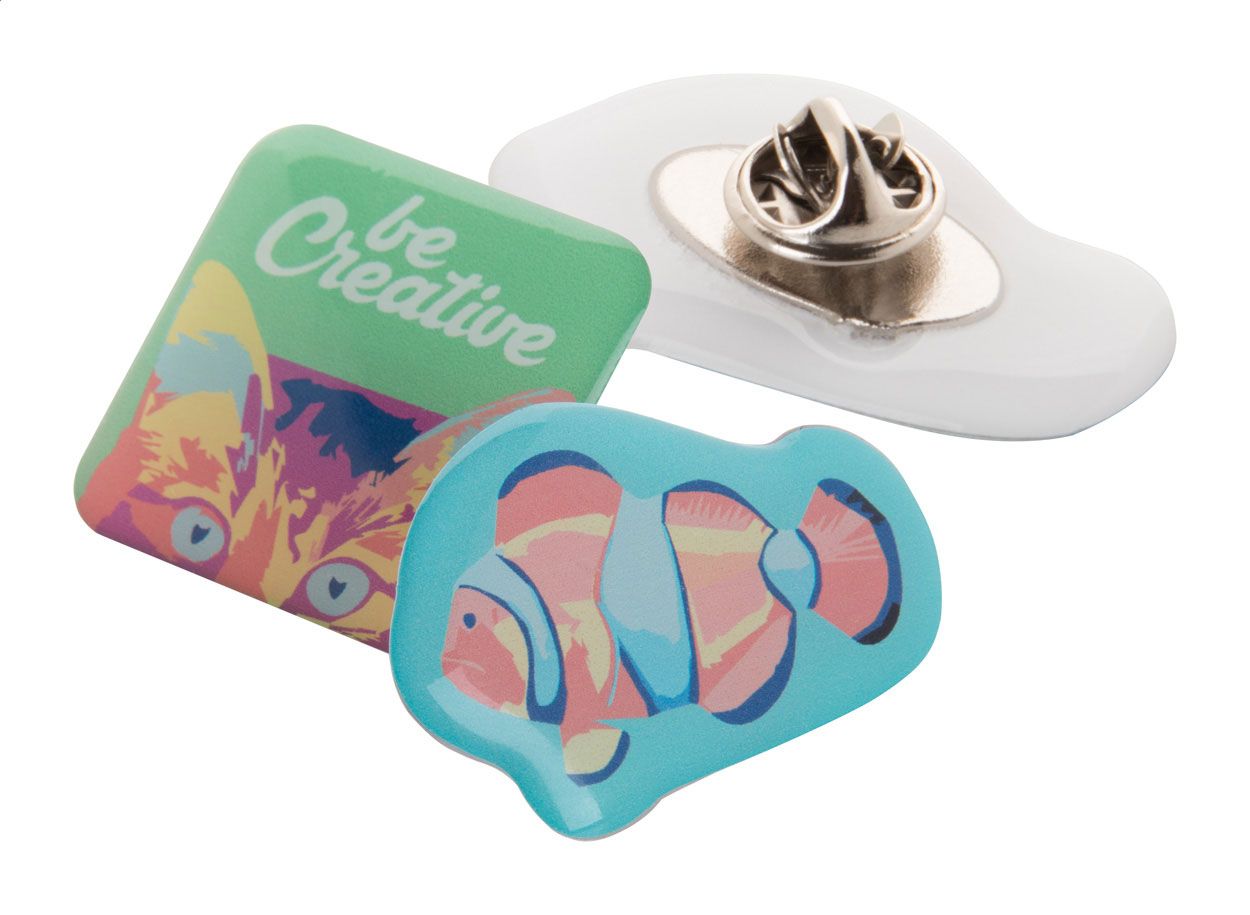 EpoBadge Midi. spilla in metallo personalizzabile