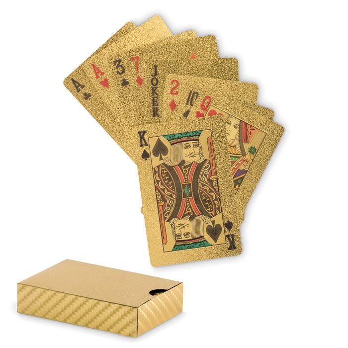 AS. Carte da gioco impermeabili